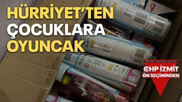 Hürriyet’ten çocuklara oyuncak